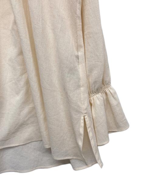 Leilian（レリアン）LEILIAN (レリアン) キャンディスリーブブラウス アイボリー サイズ:9の古着・服飾アイテム