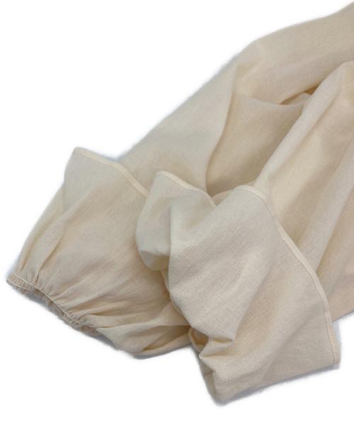 Leilian（レリアン）LEILIAN (レリアン) キャンディスリーブブラウス アイボリー サイズ:9の古着・服飾アイテム