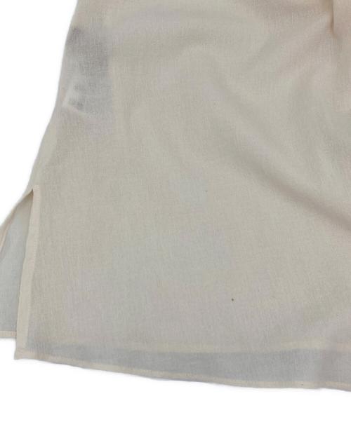 Leilian（レリアン）LEILIAN (レリアン) キャンディスリーブブラウス アイボリー サイズ:9の古着・服飾アイテム