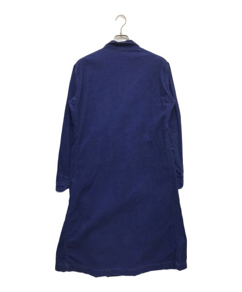 U'S NAVY（アメリカ軍）U'S NAVY (ユーエスネイビー) ホスピタルコーデュロイローブ ブルー サイズ:Mの古着・服飾アイテム