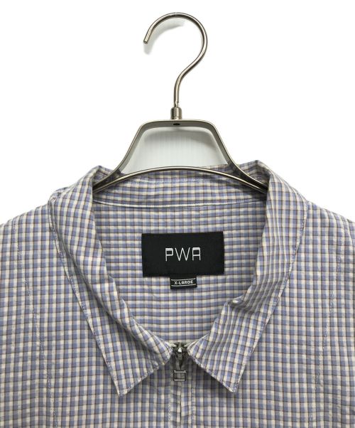 PWA（プア）PWA (プア) MINI SUCKER P/O SHIRT パープル サイズ:XLの古着・服飾アイテム