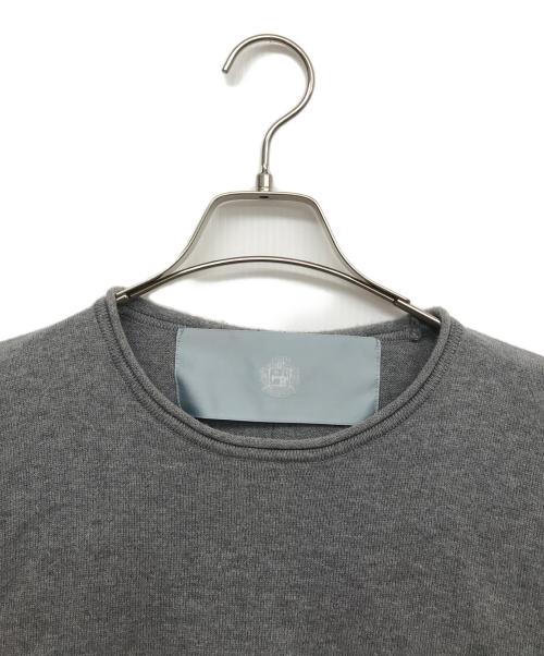 Dulcamara（ドゥルカマラ）Dulcamara (ドゥルカマラ) ショートスリーブニット グレーの古着・服飾アイテム