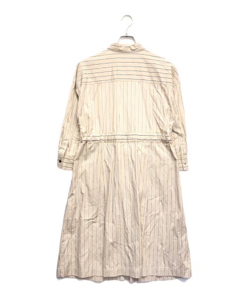 ANAYI（アナイ）ANAYI (アナイ) ストライプシャツワンピース ベージュ サイズ:36の古着・服飾アイテム