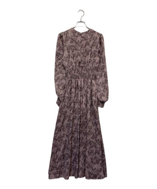 FRAY ID（フレイ アイディー）FRAY ID (フレイ アイディー) ウエストシャーリングプリントワンピ ピンク サイズ:1の古着・服飾アイテム