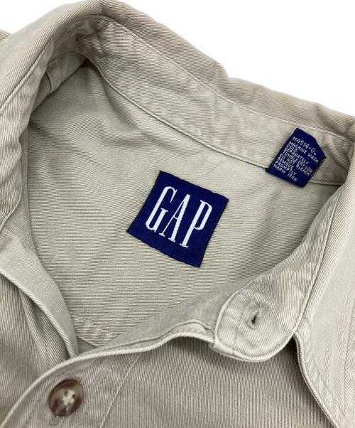 GAP（ギャップ）GAP (ギャップ) 長袖シャツ ベージュ サイズ:Mの古着・服飾アイテム