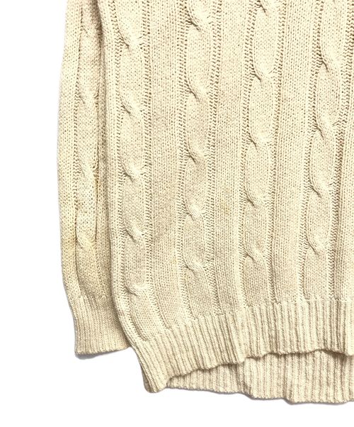 Zanone（ザノーネ）Zanone (ザノーネ) シルクニット ベージュ サイズ:50の古着・服飾アイテム