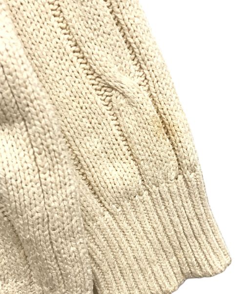 Zanone（ザノーネ）Zanone (ザノーネ) シルクニット ベージュ サイズ:50の古着・服飾アイテム