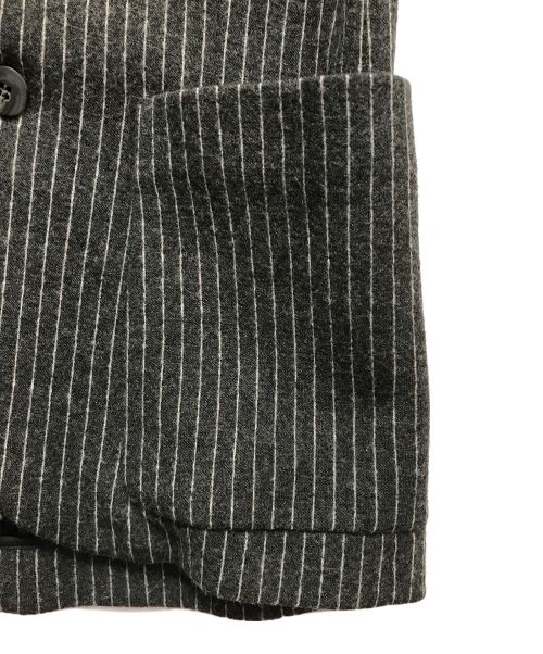 OBVIOUS BASIC（オビオスベーシック）OBVIOUS BASIC (オビオスベーシック) ウールテーラードジャケット パープル サイズ:48の古着・服飾アイテム