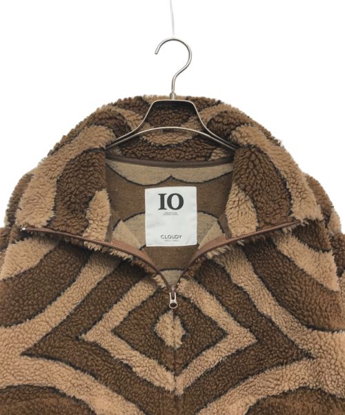 CLOUDY（クラウディー）CLOUDY (クラウディー) ボアジャケット ブラウン サイズ:Mの古着・服飾アイテム