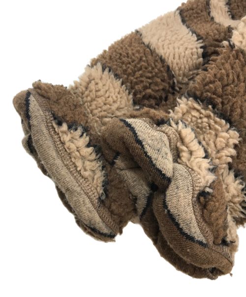 CLOUDY（クラウディー）CLOUDY (クラウディー) ボアジャケット ブラウン サイズ:Mの古着・服飾アイテム