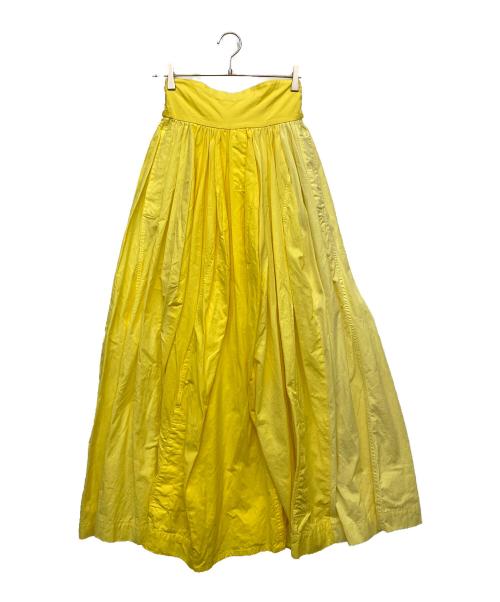 freada（フリーダ）Freada (フリーダ) ロングスカート イエロー サイズ:FREEの古着・服飾アイテム
