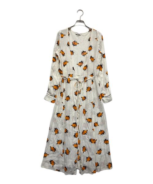 GANNI（ガニー）Ganni (ガニー) ロングカーディガン ホワイト サイズ:36の古着・服飾アイテム