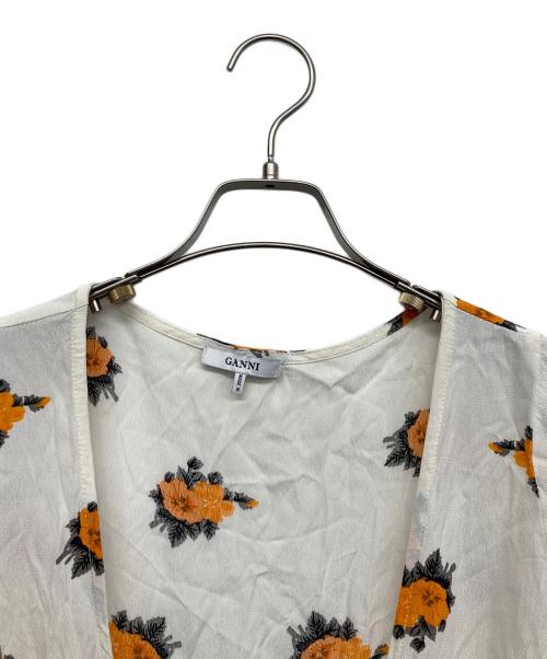 GANNI（ガニー）Ganni (ガニー) ロングカーディガン ホワイト サイズ:36の古着・服飾アイテム