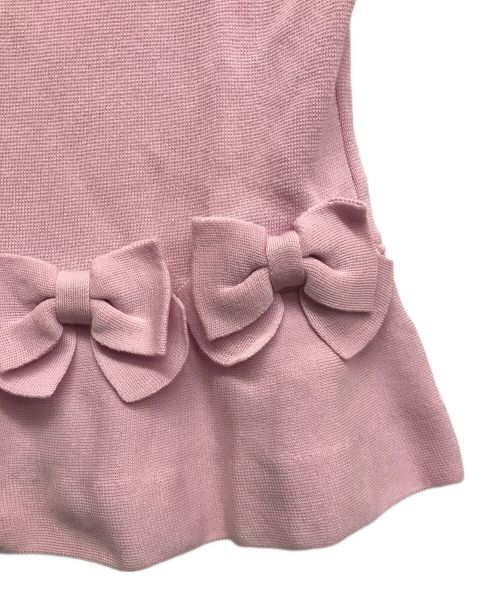 M'S GRACY（エムズグレイシー）M'S GRACY (エムズグレイシー) ジップカーディガン ピンク サイズ:38の古着・服飾アイテム