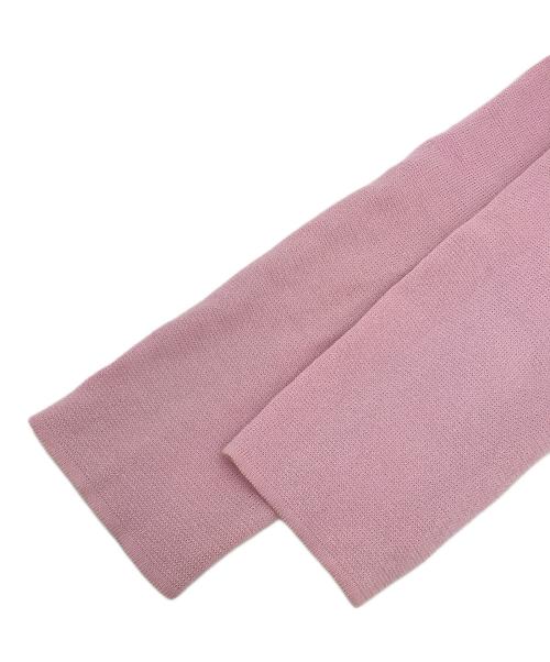 M'S GRACY（エムズグレイシー）M'S GRACY (エムズグレイシー) ジップカーディガン ピンク サイズ:38の古着・服飾アイテム