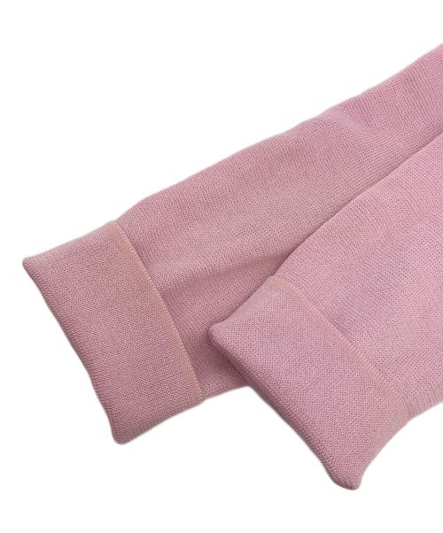 M'S GRACY（エムズグレイシー）M'S GRACY (エムズグレイシー) ジップカーディガン ピンク サイズ:38の古着・服飾アイテム