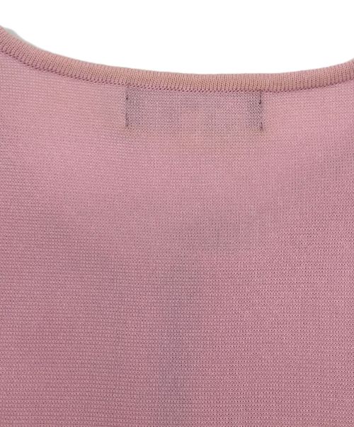 M'S GRACY（エムズグレイシー）M'S GRACY (エムズグレイシー) ジップカーディガン ピンク サイズ:38の古着・服飾アイテム