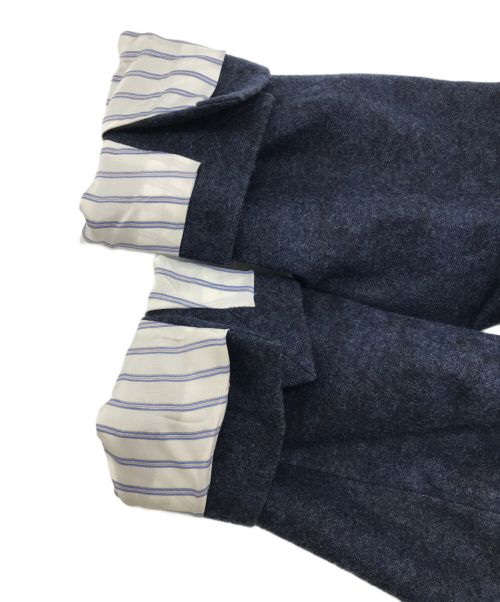 PAOLONI（パオローニ）PAOLONI (パオローニ) テーラードジャケット ネイビー サイズ:48の古着・服飾アイテム