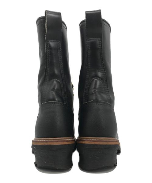 RED WING（レッドウィング）RED WING (レッドウィング) ロガーブーツ ブラック サイズ:8Dの古着・服飾アイテム