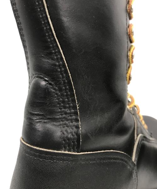 RED WING（レッドウィング）RED WING (レッドウィング) ロガーブーツ ブラック サイズ:8Dの古着・服飾アイテム