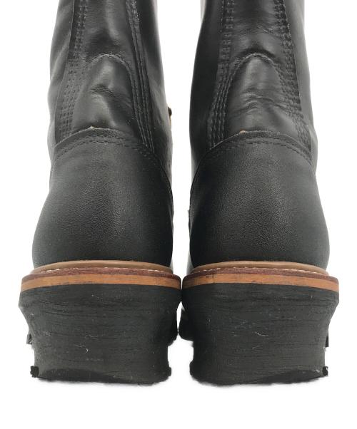 RED WING（レッドウィング）RED WING (レッドウィング) ロガーブーツ ブラック サイズ:8Dの古着・服飾アイテム