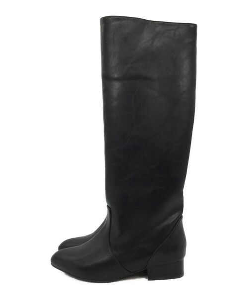 TOMORROW LAND（トゥモローランド）TOMORROW LAND (トゥモローランド) ロングブーツ ブラック サイズ:36の古着・服飾アイテム