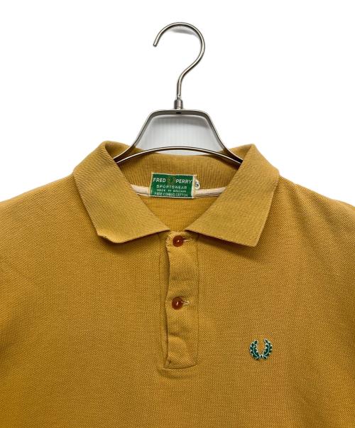 FRED PERRY（フレッドペリー）FRED PERRY (フレッドペリー) 60's 半袖ポロシャツ イエロー サイズ:40の古着・服飾アイテム