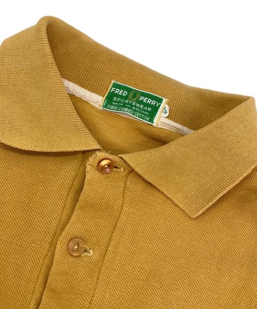 FRED PERRY（フレッドペリー）FRED PERRY (フレッドペリー) 60's 半袖ポロシャツ イエロー サイズ:40の古着・服飾アイテム