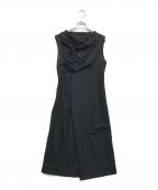 COMME des GARCONS tricotコムデギャルソントリコ）の古着「ノースリーブワンピース」｜ブラック