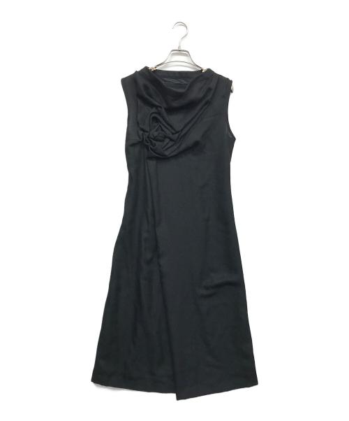 COMME des GARCONS tricot（コムデギャルソントリコ）COMME des GARCONS tricot (コムデギャルソントリコ) ノースリーブワンピース ブラック サイズ:記載無の古着・服飾アイテム