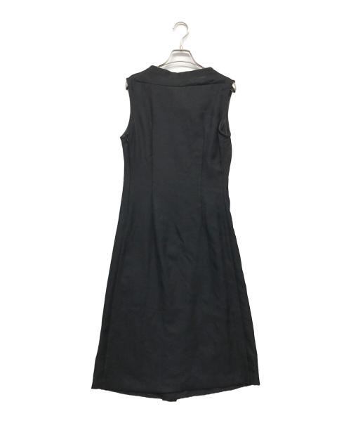 COMME des GARCONS tricot（コムデギャルソントリコ）COMME des GARCONS tricot (コムデギャルソントリコ) ノースリーブワンピース ブラック サイズ:記載無の古着・服飾アイテム