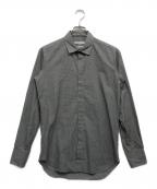 JOHN LAWRENCE SULLIVAN×THOMAS MASONジョン ローレンス サリバン×トーマスメイソン）の古着「ギンガムチェックシャツ」｜ブラック