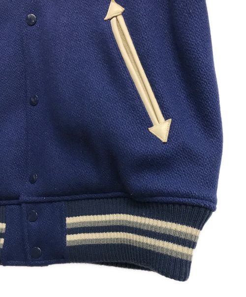 whitesville（ホワイツビル）whitesville (ホワイツビル) MELTON AWARD JACKET “BROOKLYN BREAKERS” ブルー サイズ:38の古着・服飾アイテム