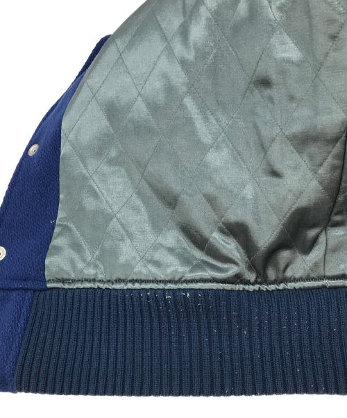 whitesville（ホワイツビル）whitesville (ホワイツビル) MELTON AWARD JACKET “BROOKLYN BREAKERS” ブルー サイズ:38の古着・服飾アイテム