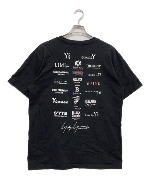 YOHJI YAMAMOTO（ヨウジヤマモト）YOHJI YAMAMOTO (ヨウジヤマモト) New Era (ニューエラ) Tシャツ ブラック サイズ:XXLの古着・服飾アイテム
