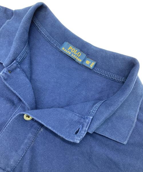 POLO RALPH LAUREN（ポロ・ラルフローレン）POLO RALPH LAUREN (ポロ・ラルフローレン) ポロシャツ ブルー サイズ:2XLの古着・服飾アイテム