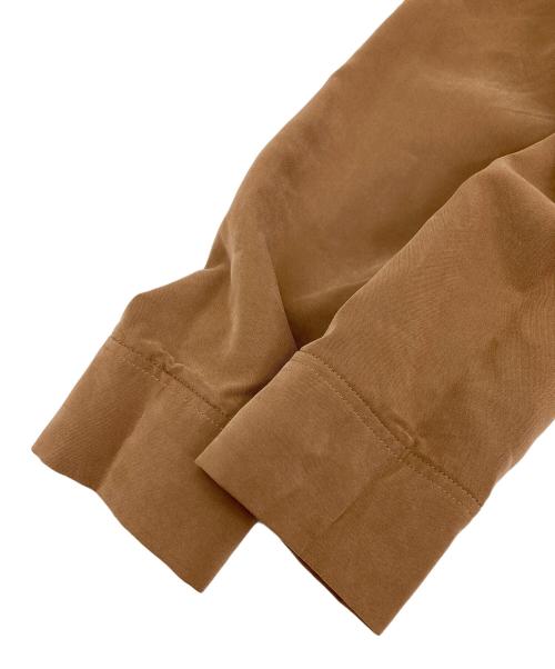 Whim Gazette（ウィムガゼット）Whim Gazette (ウィムガゼット) 2WAYブラウス ブラウン サイズ:Fの古着・服飾アイテム