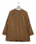 Whim Gazette（ウィムガゼット）の古着「2WAYブラウス」｜ブラウン