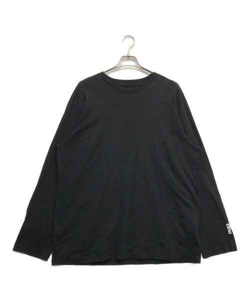 THE NORTH FACE（ザ ノース フェイス）THE NORTH FACE (ザ ノース フェイス) CDG (シーディージー) ヘビーウェイトロングスリーブTシャツ ブラック サイズ:XLの古着・服飾アイテム