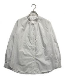 DRESSTERIOR（ドレステリア）の古着「スタンドフリルネックシャツ」｜ホワイト