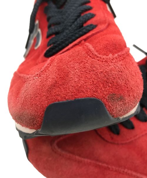 via SANGACIO（ヴィア・サンガチオ）via SANGACIO (ヴィア・サンガチオ) カーマインローカットスニーカー レッド サイズ:US8の古着・服飾アイテム