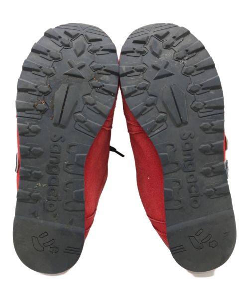 via SANGACIO（ヴィア・サンガチオ）via SANGACIO (ヴィア・サンガチオ) カーマインローカットスニーカー レッド サイズ:US8の古着・服飾アイテム