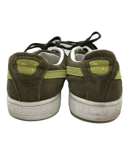 PUMA（プーマ）PUMA (プーマ) SUEDE CLASSIC XXI DEEP OLIVE/TART APPLE/PUMA WHITE カーキ サイズ:US8.5の古着・服飾アイテム