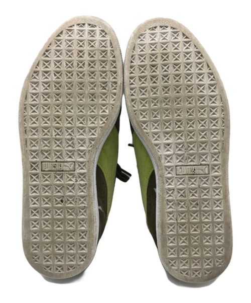 PUMA（プーマ）PUMA (プーマ) SUEDE CLASSIC XXI DEEP OLIVE/TART APPLE/PUMA WHITE カーキ サイズ:US8.5の古着・服飾アイテム