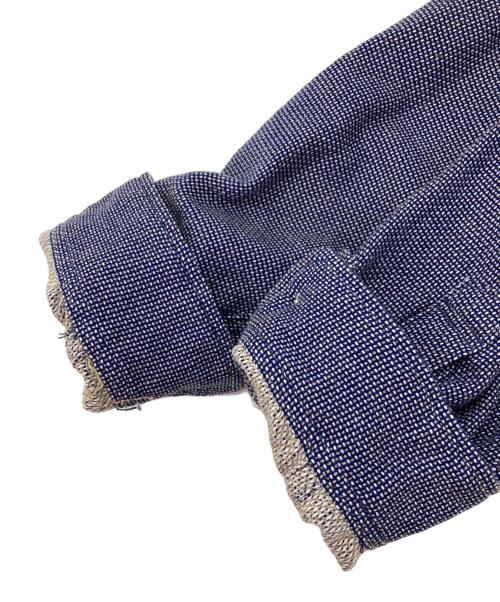 The Blurred（ブラード）The Blurred (ブラード) 長袖シャツ ブルー サイズ:15の古着・服飾アイテム