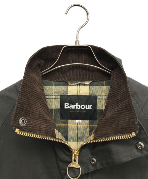 Barbour（バブアー）Barbour (バブアー) URBAN RESEARCH DOORS (アーバンリサーチ ドアーズ) 別注OS BEDALE STANDCOLLAR グリーン サイズ:Sの古着・服飾アイテム