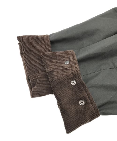 Barbour（バブアー）Barbour (バブアー) URBAN RESEARCH DOORS (アーバンリサーチ ドアーズ) 別注OS BEDALE STANDCOLLAR グリーン サイズ:Sの古着・服飾アイテム