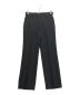 THE SHINZONE（ザ シンゾーン）の古着「CENTER PRESS PANTS」｜ブラック