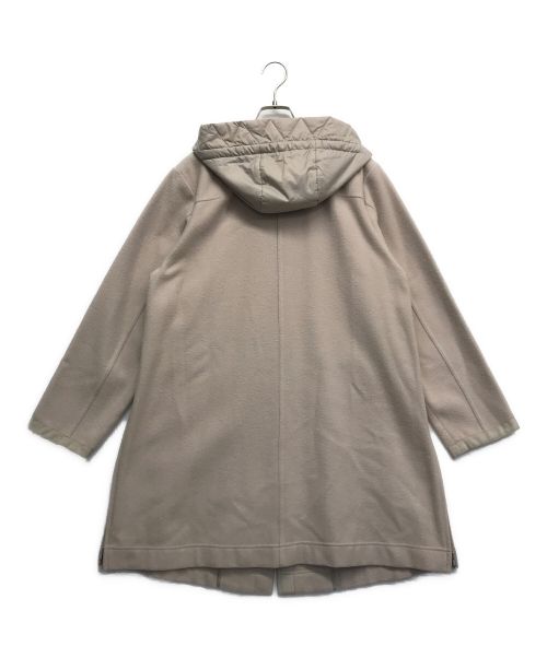 EVEX by KRIZIA（エヴェックスバイクリツィア）EVEX by KRIZIA (エヴェックスバイクリツィア) フーデッドコート ベージュ サイズ:44の古着・服飾アイテム