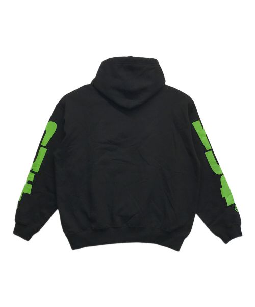 HUF（ハフ）HUF (ハフ) MEGABLAST STRECH HOODIE ブラック サイズ:XLの古着・服飾アイテム